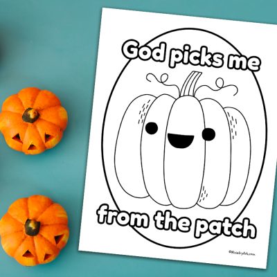 'God Picks Me From the Patch' Printable